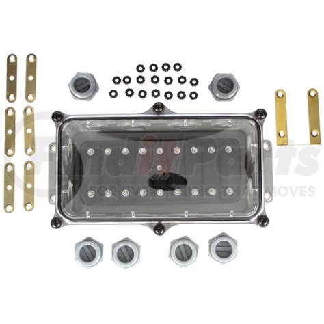 truck lite junction boxe|12 terminal junction box.